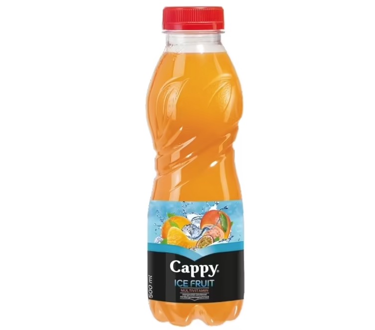 Cappy Ice Fruit Multivitamin vegyesgyümölcs ital mangosztán ízesítéssel 0.5l